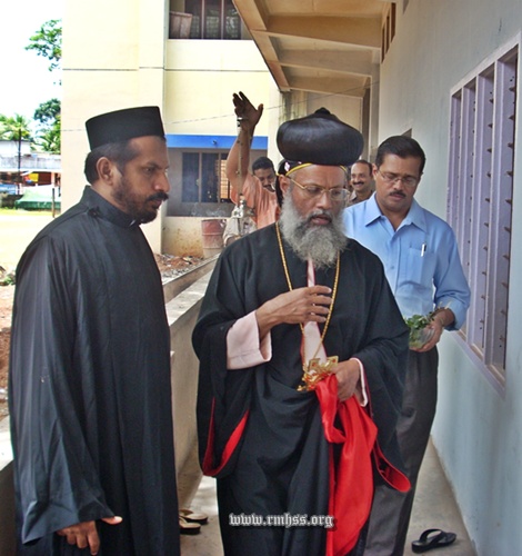 INAUGURATION OF NEW BLOCK BY MANAGER